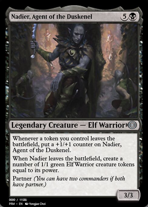 Nadier, Agent of the Duskenel (Magic Online Promos #86294)