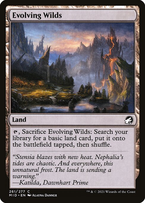 Evolving Wilds card image