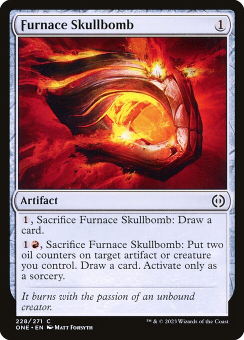Furnace Skullbomb (Phyrexia: All Will Be One #228)