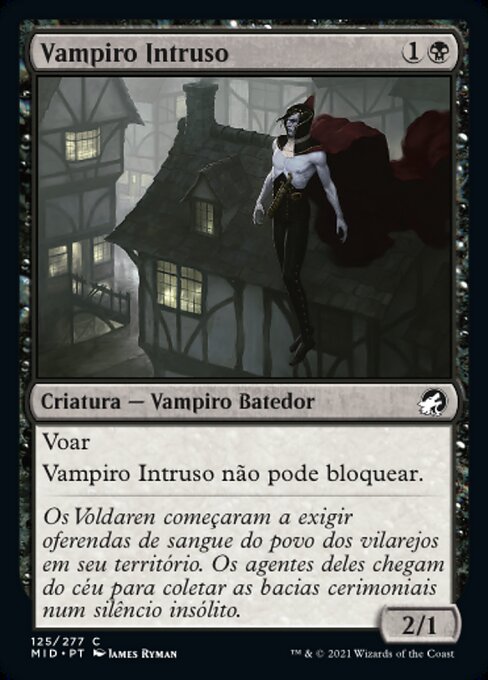 Vampire Interloper (Innistrad: Midnight Hunt #125)