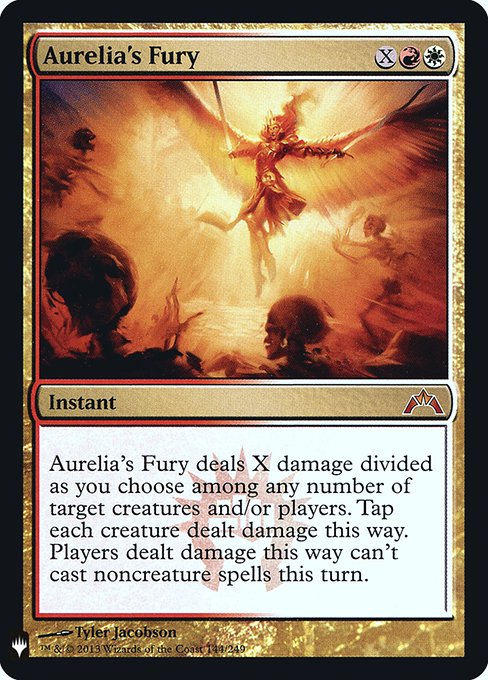 Aurelia's Fury (The List #GTC-144)