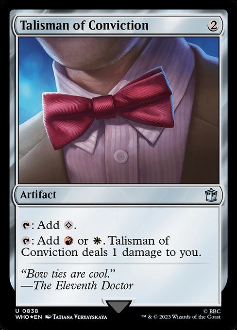 Talisman de conviction|Talisman of Conviction