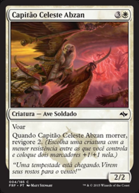 Abzan Skycaptain (Fate Reforged #4)