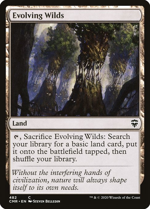 Evolving Wilds (Commander Legends #482)