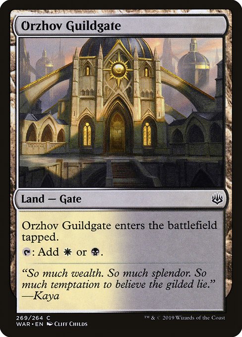Orzhov Guildgate (War of the Spark #269)