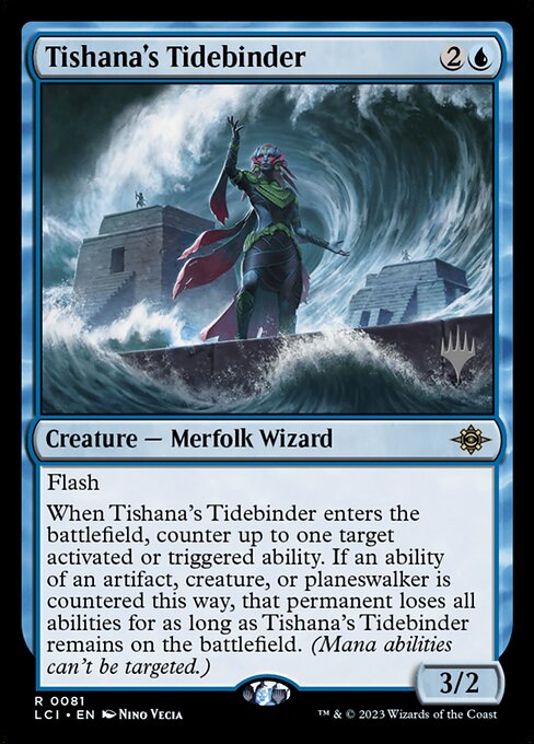 Tishana's Tidebinder (The Lost Caverns of Ixalan Promos #81p)