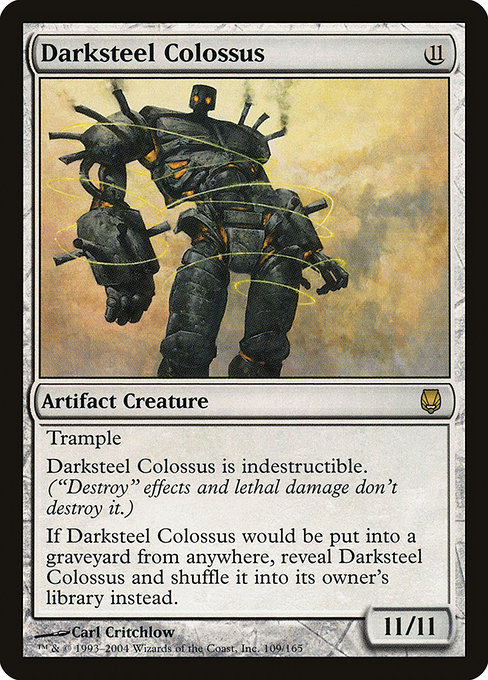 Colosse de sombracier|Darksteel Colossus