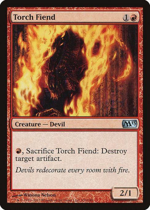 Torch Fiend (Magic 2013 #151)