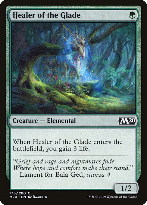 Healer of the Glade (Core Set 2020 #176)