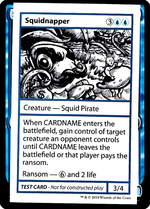 Squidnapper (Mystery Booster Playtest Cards 2021 #29)