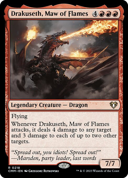 Drakuseth, gueule de flammes|Drakuseth, Maw of Flames