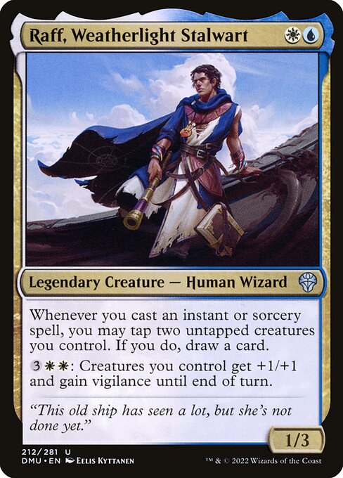 Raff, Weatherlight Stalwart (Dominaria United #212)