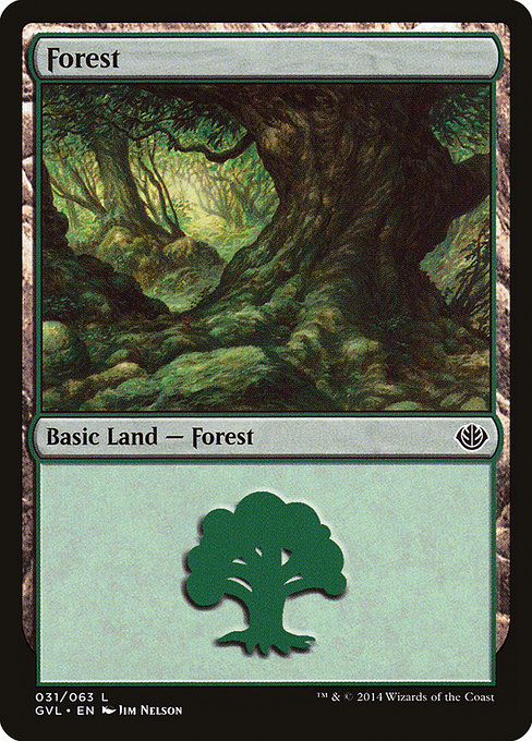 Forest (Duel Decks Anthology: Garruk vs. Liliana #31)