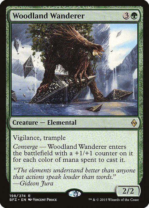 Woodland Wanderer (Battle for Zendikar #198)
