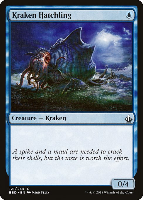 Kraken Hatchling (Battlebond #121)