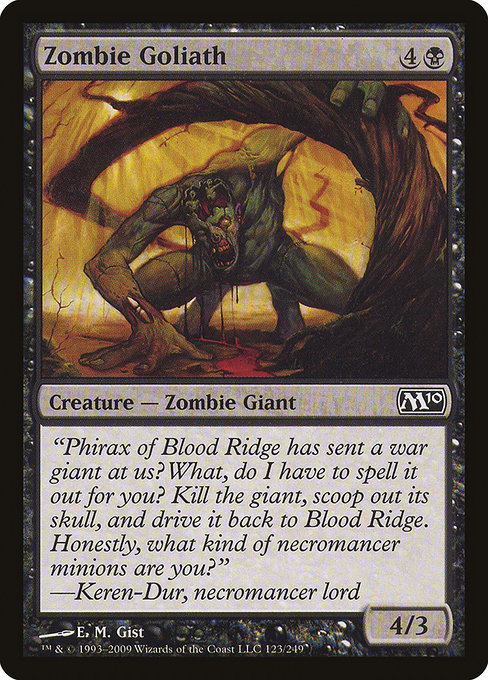 Zombie Goliath card image