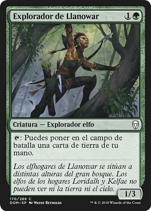 Explorador de Llanowar