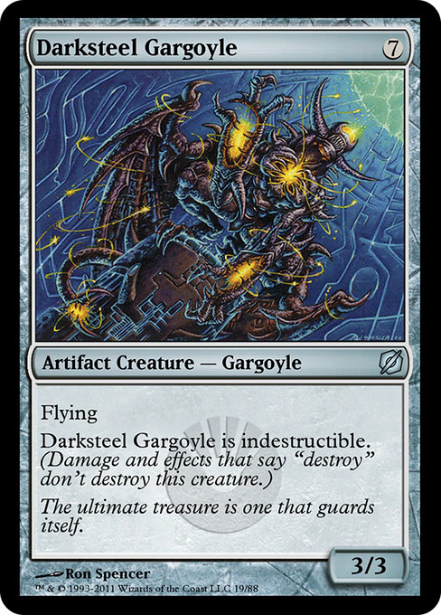 Darksteel Gargoyle (Duel Decks: Mirrodin Pure vs. New Phyrexia #19)