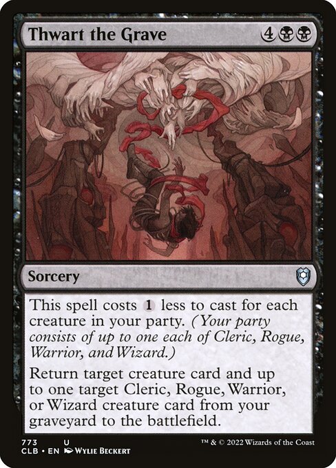 Thwart the Grave (clb) 773 Thwart the Grave (clb) 773
