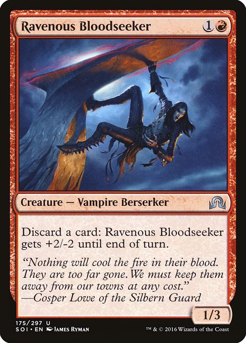 Ravenous Bloodseeker (Shadows over Innistrad #175)