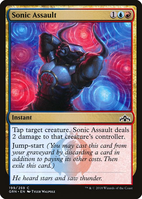 Sonic Assault (Guilds of Ravnica #199)