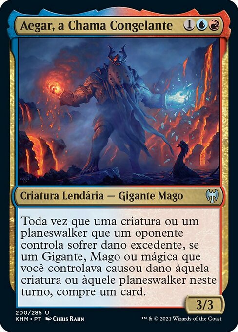 Aegar, the Freezing Flame (Kaldheim #200)