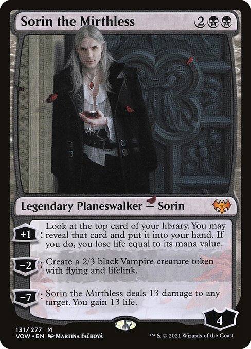 Sorin the Mirthless card image