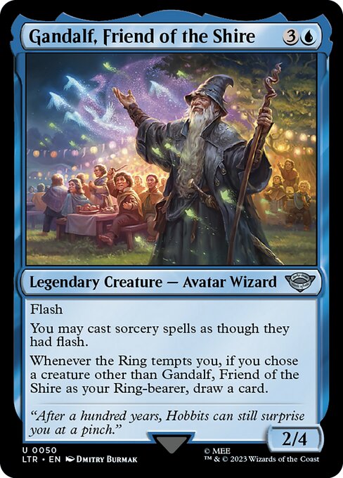 Gandalf, Friend of the Shire card image