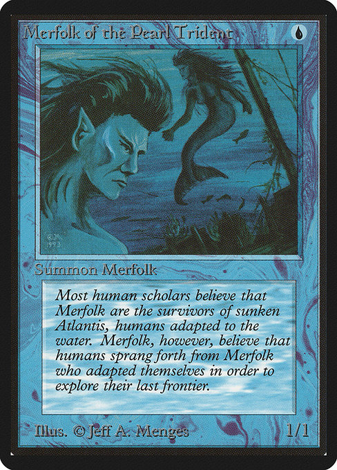 Merfolk of the Pearl Trident (Limited Edition Beta #67)