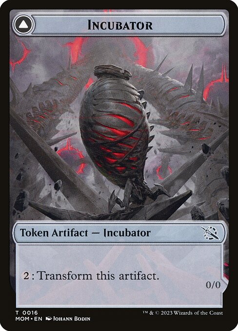 Incubator // Phyrexian (March of the Machine Tokens #16)