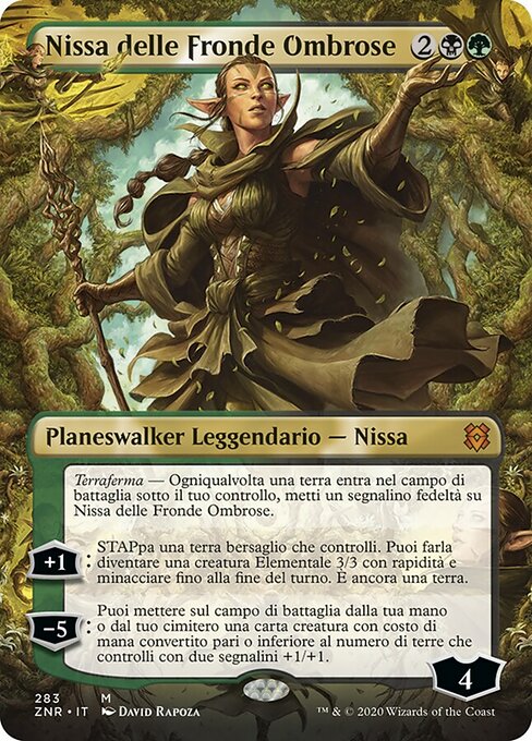 Nissa of Shadowed Boughs (Zendikar Rising #283)
