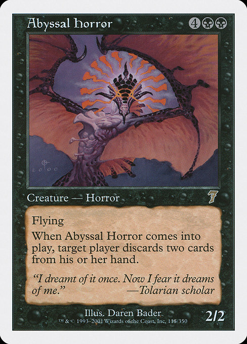 Abyssal Horror (7ED)