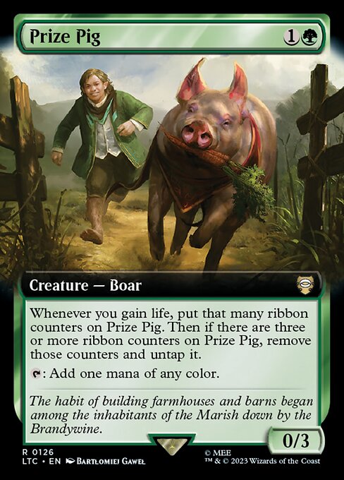 Prize Pig card image