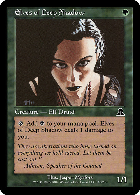 Elves of Deep Shadow (Masters Edition III #116)