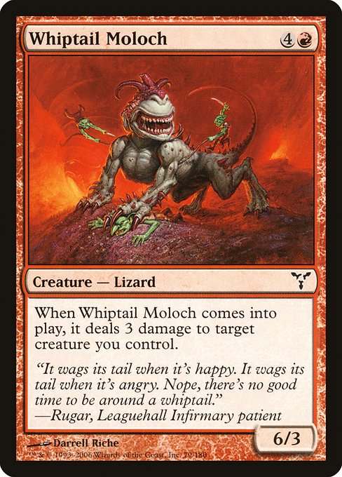 Whiptail Moloch card image