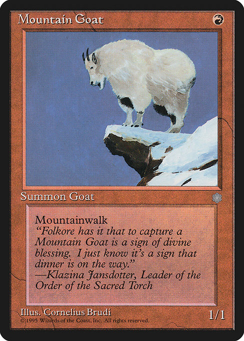 Mountain Goat (ICE)