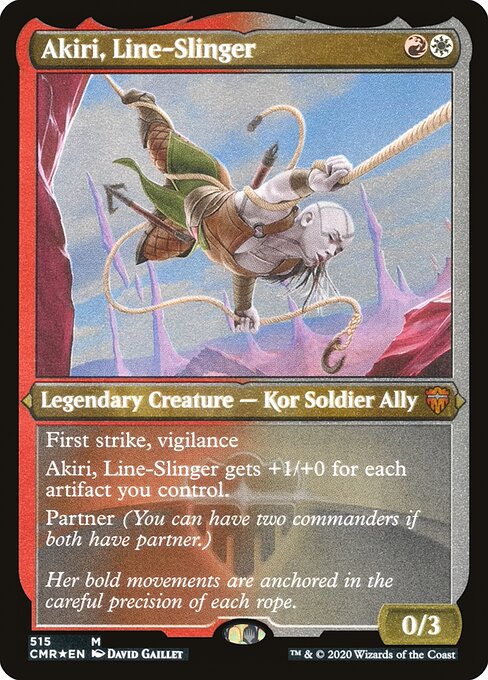 Akiri, Line-Slinger (Commander Legends #515)