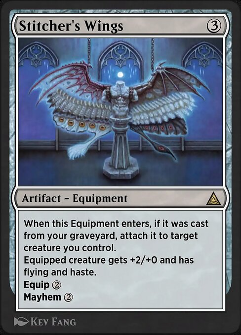 Rocket-Powered Goblin Glider magic the gathering card art