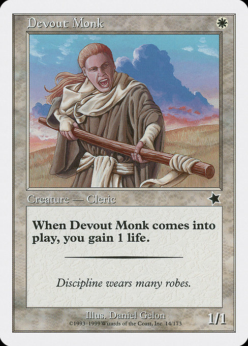 Devout Monk card image