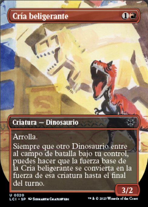 Belligerent Yearling (The Lost Caverns of Ixalan #320)