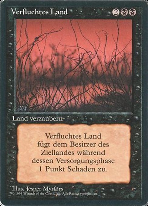 Cursed Land (Foreign Black Border #98)