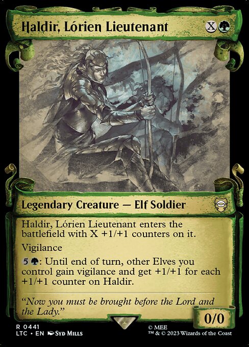 Haldir, lieutenant de la Lórien|Haldir, Lórien Lieutenant
