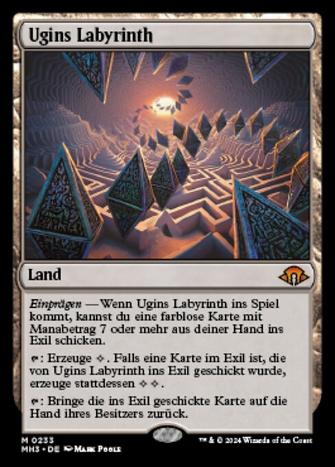 Ugin's Labyrinth (Modern Horizons 3 #233)