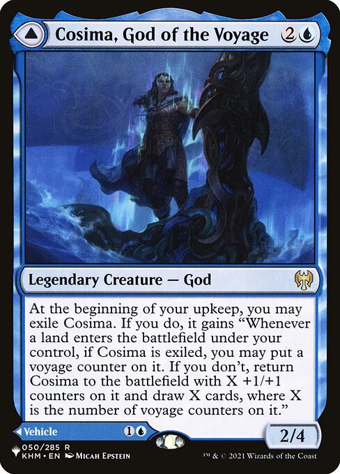 Cosima, God of the Voyage // The Omenkeel (The List #KHM-50)
