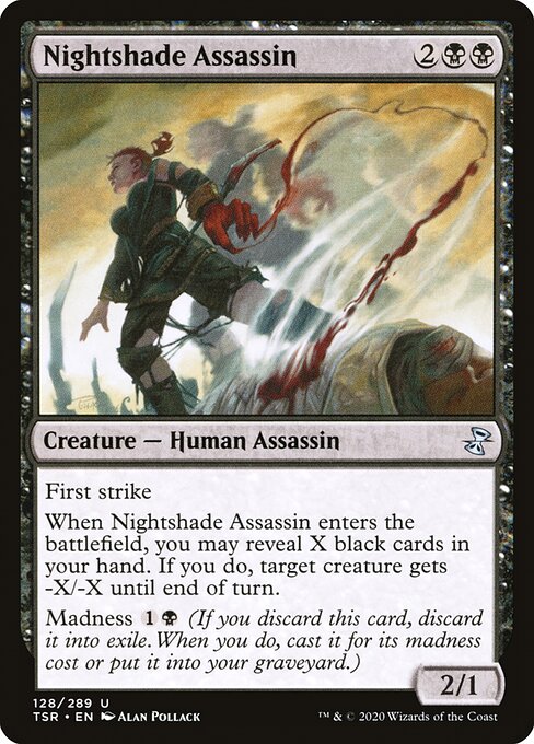 Nightshade Assassin (Time Spiral Remastered #128)