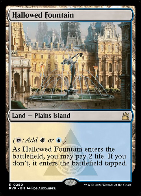 Hallowed Fountain (Ravnica Remastered #280)