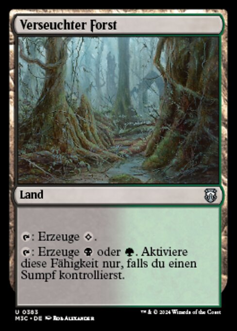 Tainted Wood (Modern Horizons 3 Commander #383)