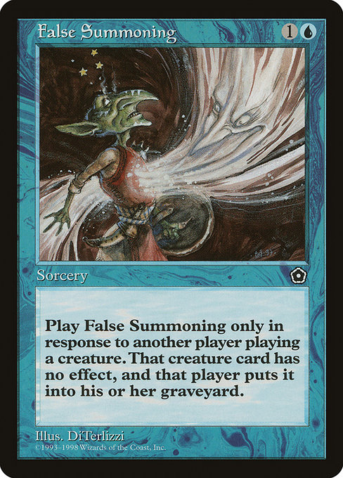 False Summoning card image