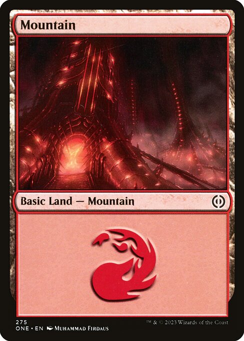 Mountain (Phyrexia: All Will Be One #275)