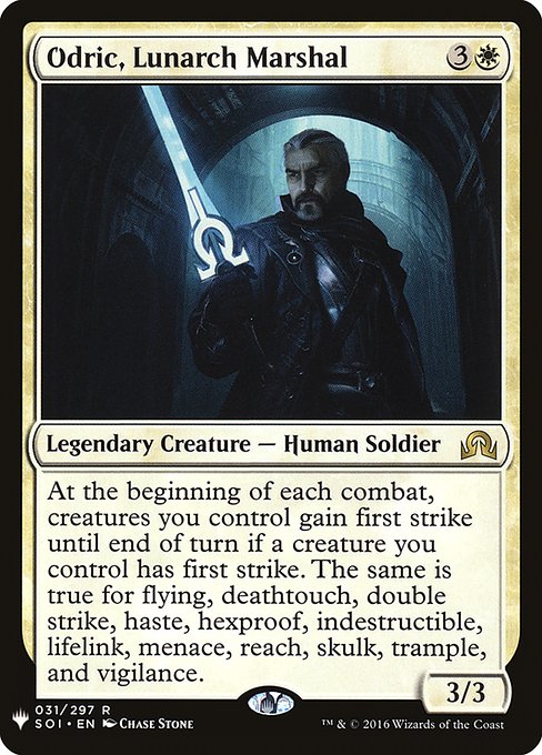 Odric, Lunarch Marshal (The List #SOI-31)